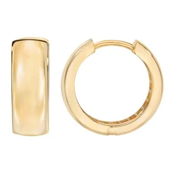 14kt Yellow Gold Huggie Hoops for $299.99