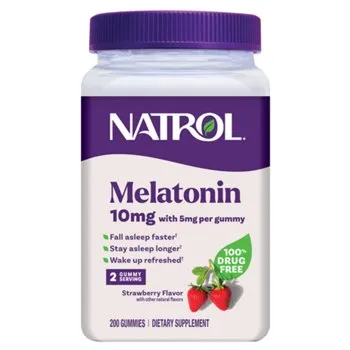 Natrol Melatonin 10mg Gummies, 200ct for $18.49